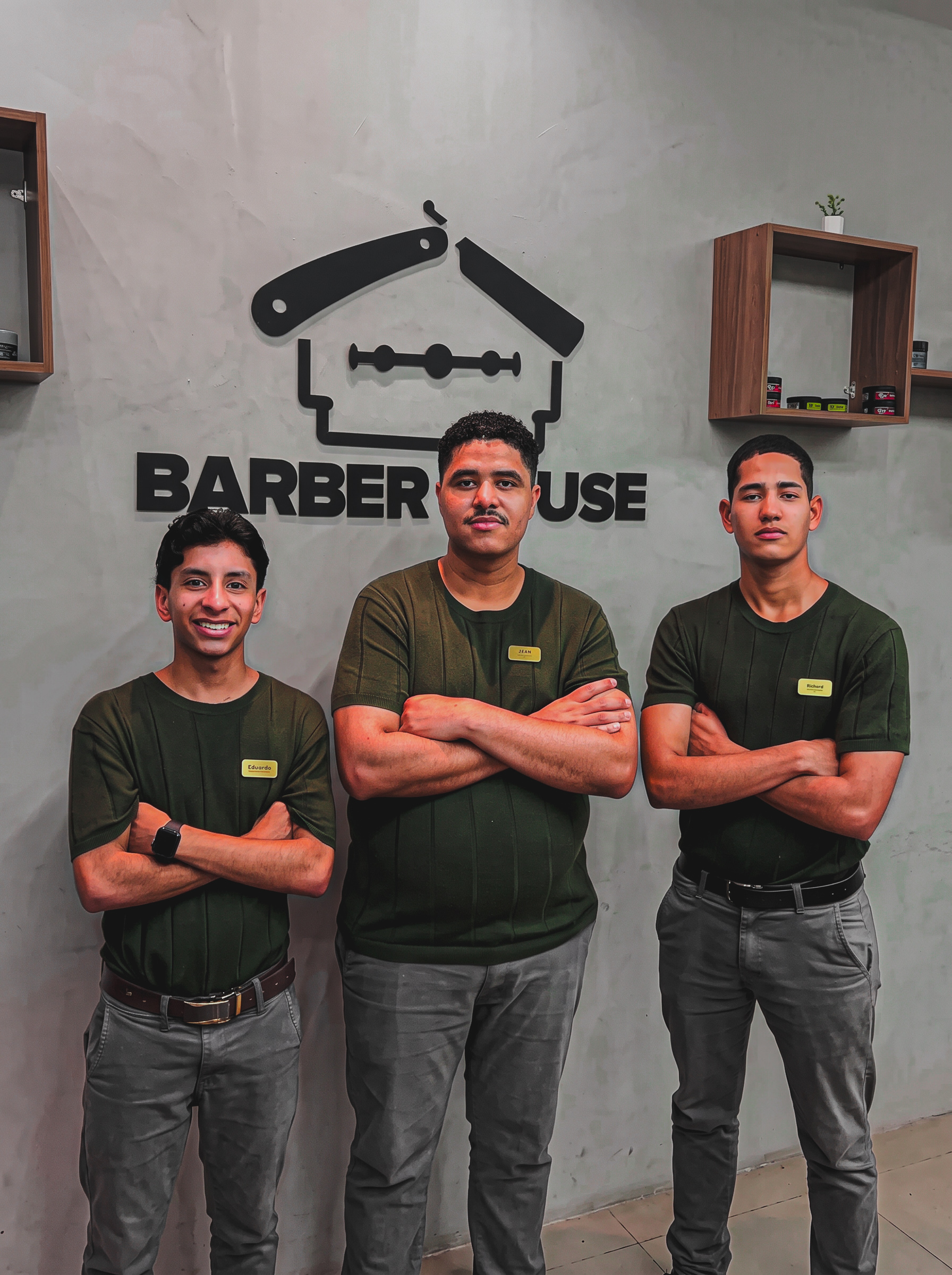 Equipe da BARBER HOUSE em Praia Grande